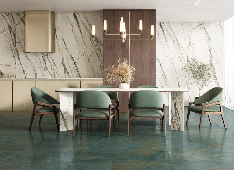 Lastre ceramice de format mare, colecția Traver, formate 100x280 și 100x300, finisaj natural — Durstone