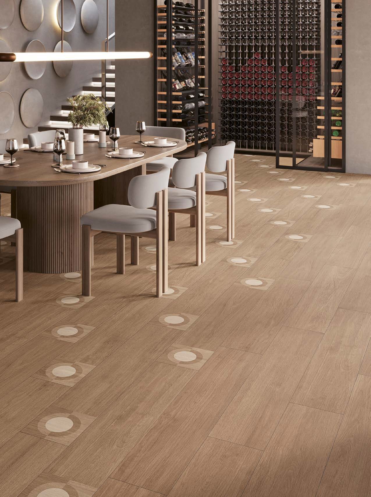 Parchet ceramic din colecția Eterna Camel, finisaj mat — Fanal
